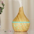thumbnail image 1 of Aromatherapy Diffuser 300ML Essential Oil Diffuser with 7-Color LED Night Light Air Humidifier Purifier Atomizer for Home and Office, 1 of 8