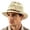 Beige, variant on Adult Hollow Knitted Western Straw Hat Rolled Edge Brim Vintage Leather Band Spring Summer Vacation Sun Protection Cap
