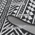 thumbnail image 2 of Boho Chic Lines Rugs, Soft Washable Print Area Rug, Non-Slip Foldable Floor Mat for Cozy Bedroom, Nursery, Dorm, Living Room and Office Decor, 2 of 7