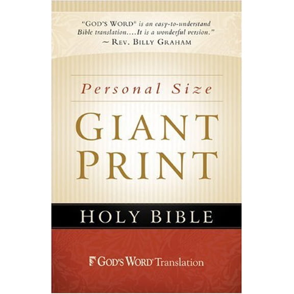 God's Word Personal Size Giant Print Bible-GW (Paperback) by Baker Publishing Group (Creator)