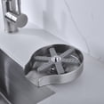 thumbnail image 3 of DOLITY Automatic Faucet Shop Tools Stainless Steel Cup Washer Glass Rinser for Cleaning B, 3 of 8