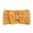 thumbnail image 7 of Nrmvnmi 3PC Solid Color Soft Cute Bowknot Headbands with Hair Bows Head Wrap Hair Accessories For Newborn Baby Girls Infant Toddlers Kids, 7 of 7