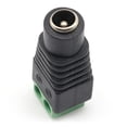 thumbnail image 2 of 20 piezas 10 macho + 10 hembra adaptador de conector de alimentación CC 2,1x5,5mm enchufe para CCTV, 2 of 5