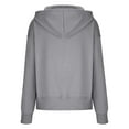 thumbnail image 4 of Patlollav Womens Hoodie Long Sleeve Tops Blouse Casual Loose Hooded Sweatshirts on Ladies, 4 of 6
