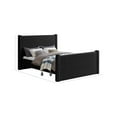 thumbnail image 3 of Meridian Furniture Elias Black Boucle Fabric King Bed, 3 of 8