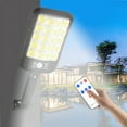 thumbnail image 1 of Fiudx Lámpara Solar de Pared para Exteriores, Lámpara Led Impermeable para Jardín, Sensor de Movimiento, Control Remoto, Modos de Iluminación Ajustables, Ideal para Villas, Patios y Garajes, Tamaño 3, 1 of 6
