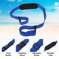 thumbnail image 3 of Uxcell 2Pcs Carrying Beach Chair Straps Adjustable Beach Chair Straps Dark Blue, 3 of 7