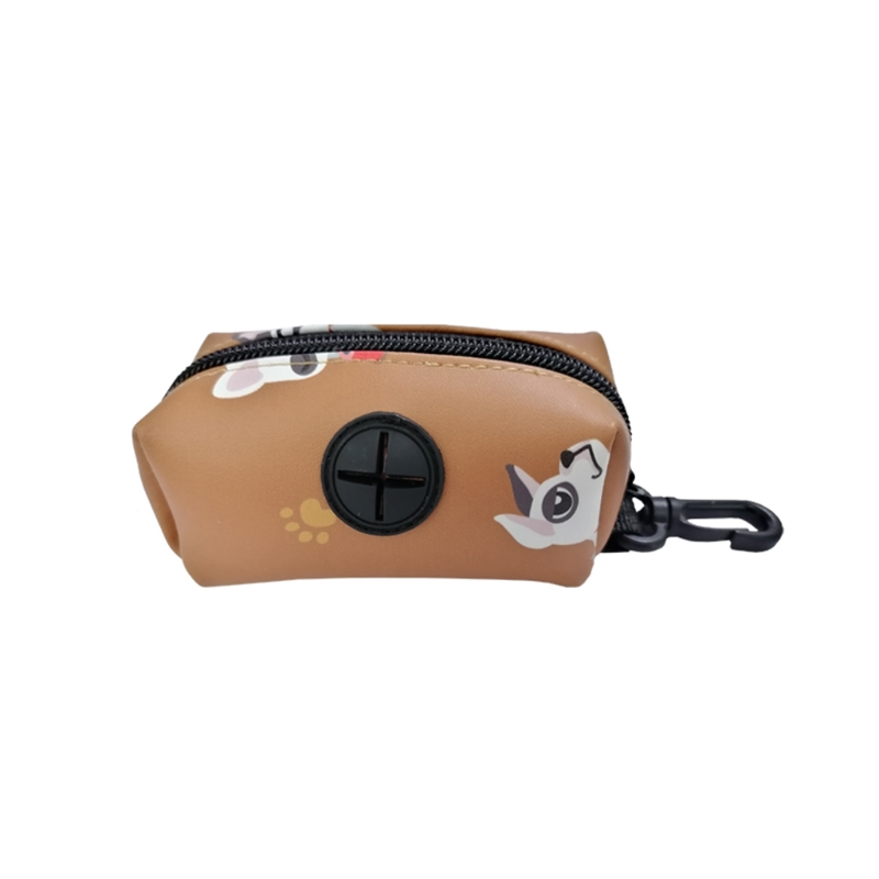 XROMTBEM Pet Waste Bags Dispenser Dog Poop Bags Holder with Hook for