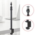 thumbnail image 2 of Camera Desk Mount Camera Stand Tabletop Clamp Stand Adjustable Desk Mount Stand, 2 of 8
