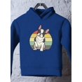thumbnail image 3 of Retro Style French Bulldog Hoodie Toddler -Image by Shutterstock,  2 Toddler, 3 of 4