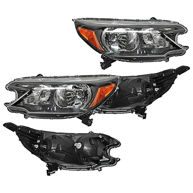 Par de Faros Cr-V 2012 A 2014 Honda TYC .