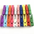 thumbnail image 4 of Wooden Pegs | 100 Mixed Color Wooden Pegs - 3mm, 4 of 4