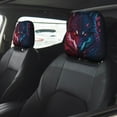 thumbnail image 4 of Headrest Covers for Cars Accessories Interior for Women Men 2Pcs - Cool Wolf Head Head Rest Cover for Car Decorations, Car Headrest Cover for Car Decor Interior, 4 of 8