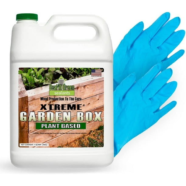 Seal It Green Garden Box SealerPlant Based, NonToxic & NonLeaching