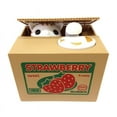thumbnail image 5 of CNKOO Stealing Coin Cat Box Keep Your Valuables Safe A Gift For Kids  Orange White Cat, 5 of 5