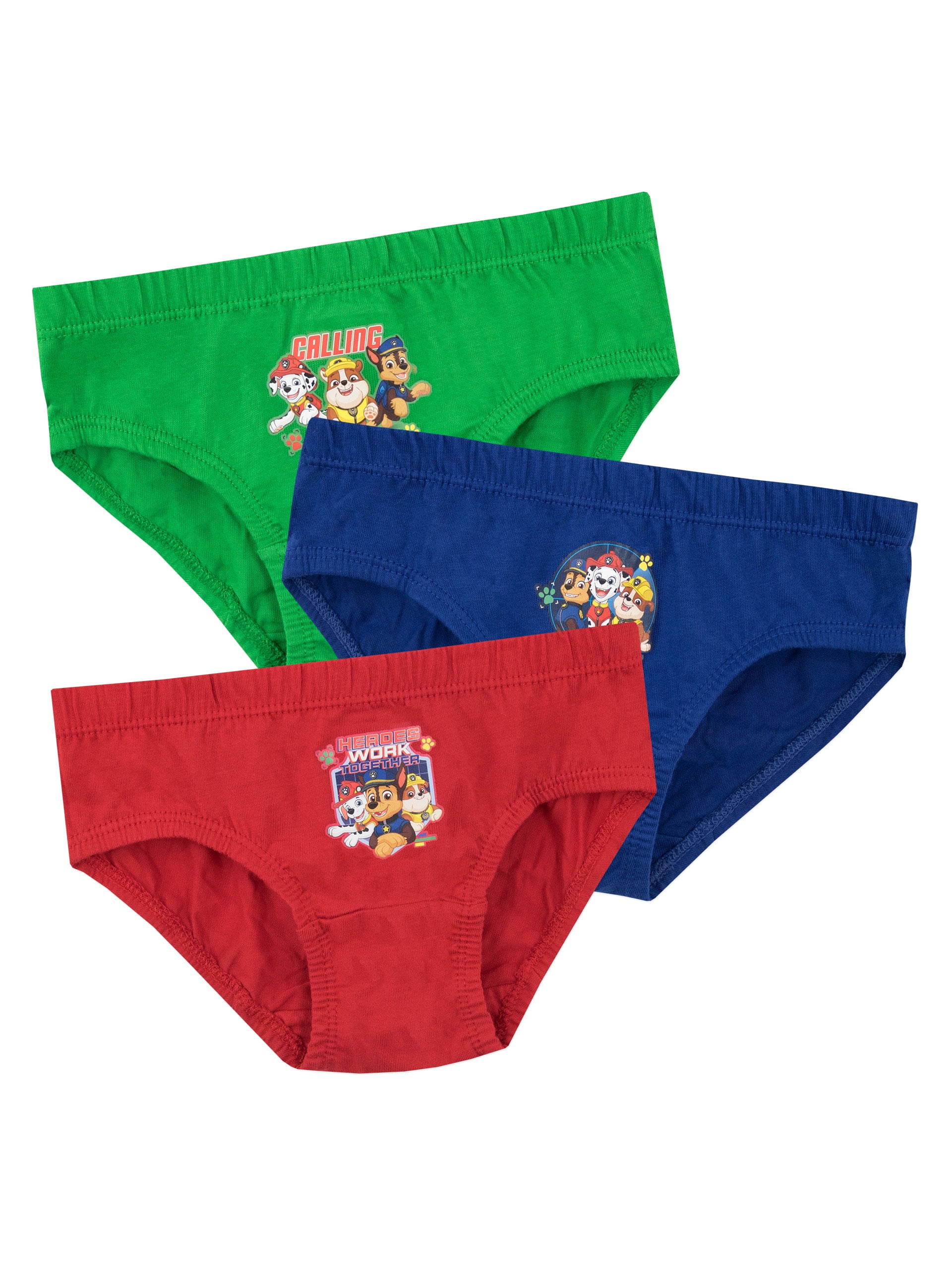 Paw Patrol Toddler Girl Briefs, 7-Pack, Sizes 2T-4T