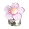 thumbnail image 1 of Handle Toilet Press Button Flower Shaped Press Tank Push Switch Toilets Bathing J1A6, 1 of 8
