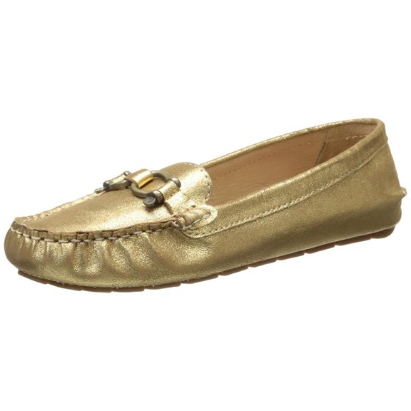 Sperry Top-Sider Jenna Womens Gold Loafers