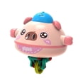 thumbnail image 2 of Juguete de para caminar, juguetes sensoriales, juguete interactivo, novedad, rotación de 360  degree, lindo juguete Animal equilibrado para regalo cerdito rosa, 2 of 8