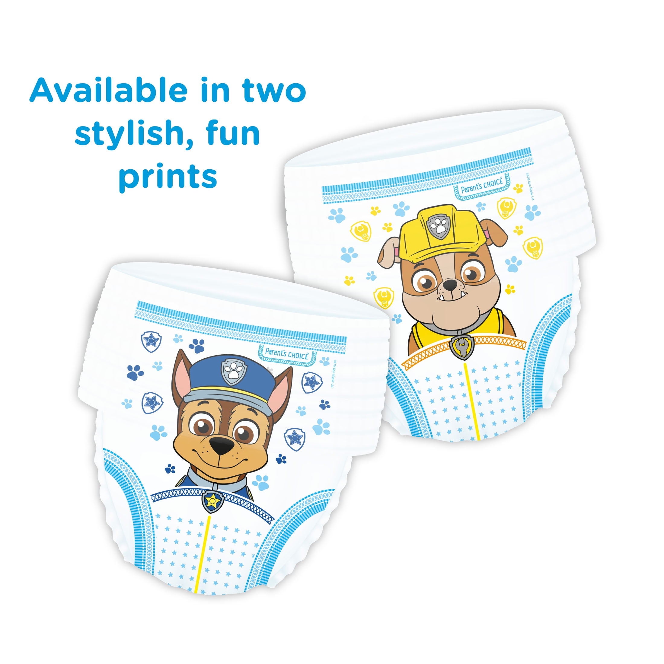 Parent's Choice Paw Patrol Training Pants for Boys, 2T/3T, 94 Count (Select  for More Options) 