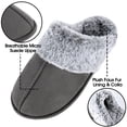 thumbnail image 3 of LORDFON Warm Womens House Slippers with Fluffy Fuzzy Plush Lining for Winter, 3 of 7