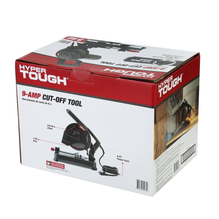 Hyper Tough Cutting Saw, 9 Amp, 7-Inch, Black, 120V - Walmart.com