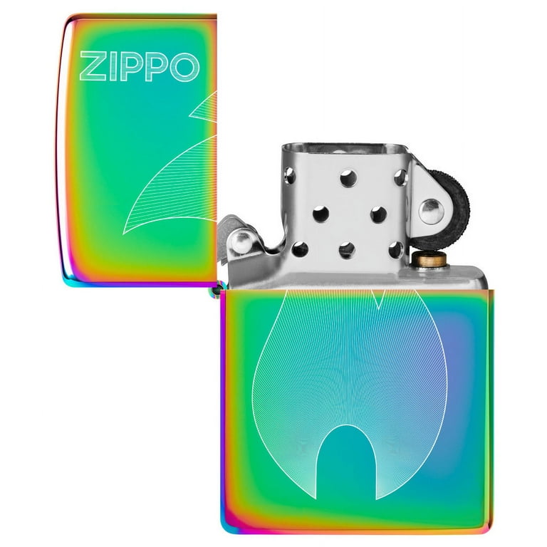 Zippo 48978 Flame Multicolor High Polish Brass Windproof Lighter