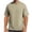 #Green, variant on DPTALR Men's Casual Solid Color Thin Style Button Pocket Sleeveless T-shirt,Gray, XXXL