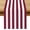 Burgundy, variant on Pink and White Vertical Striped Table Runner Light Pink Birthday Party Decoration Baby Shower Dining Room Home Kitchen Table Decor (Pink, 13.8" x 71")