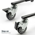 thumbnail image 2 of LS Photography Camera & Camcorder Tripod Dolly, 3 Wheels with Safety Lock for Professional Studio Use, WMT2144, 2 of 5