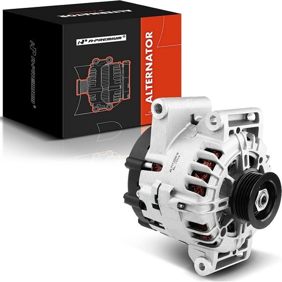 A-Premium Alternator with 12V 120A for Chevrolet Chevy Equinox 2010-2017 & GMC Terrain & Buick Regal - L4 2.4L