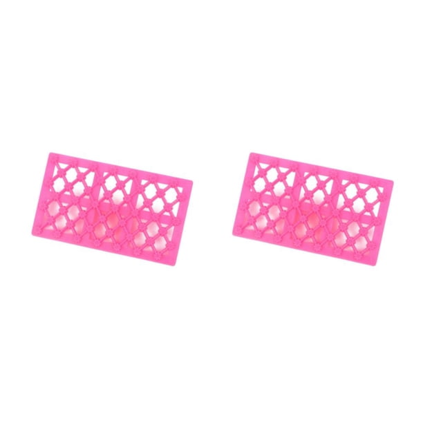 Cateissary Molde para pasteles, rebanador de galletas, accesorio DIY, accesorios para el hogar, fabricante de dulces de plástico, sin rebabas, Tipo 2 2piezas