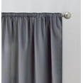 thumbnail image 2 of Eclipse Draft Stopper 63" Room Darkening Rod Pocket Window Curtains Panel, 2 of 3