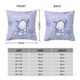 thumbnail image 6 of Pochacco Throw Pillow Cover Decoration Pillow Case Cushion for Home Sofa Couch 20"x20", 6 of 7