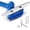 Blue, variant on Boat Cleat Open Base Boat Cleat 4/5/6/8 inch, Dock Cleat All 316 Stainless Steel Boat Mooring Accessories, Include Installation Accessories Screws