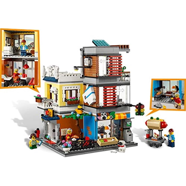 LEGO Townhouse Pet Shop & Cafe 31097 Building Set (969 Pieces