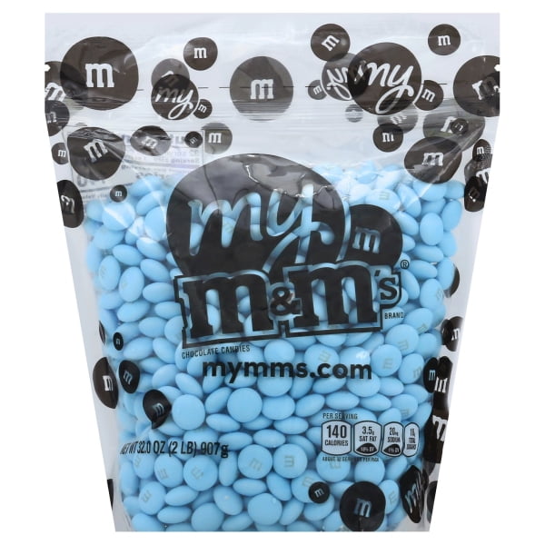 My M&M's Light Blue Chocolate Candies, 2 lbs  Walmart.com  Walmart.com