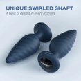 thumbnail image 1 of Noah - App Controlled Rotating Butt Plug - Blue, 1 of 5