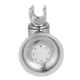 thumbnail image 4 of Wosthever Soporte de cabezal de ducha Montado en la pared Universal Rotación de 360 ​​° Ajustable Soporte sin perforación con conector de Juegos de accesorios de baño 10.5 cm, 4 of 6