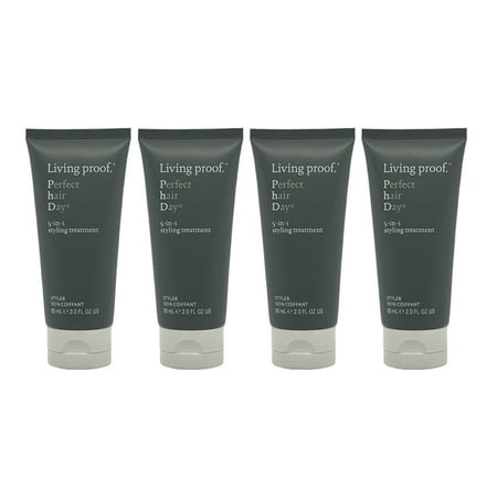 Living Proof Perfect Hair Day (Phd) 5-in-1 Styling Treatment 2 Oz (Pack of 4)