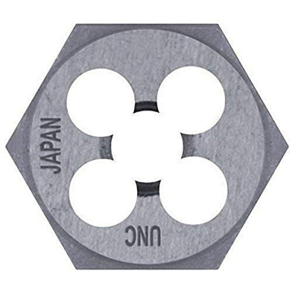 Century Drill & Tool 97614 Metric Hex Die, 10.0X1.25