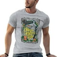 thumbnail image 5 of Classic Southern Rock Tee, 70s Jam Band T-Shirt, Vintage Peach Inspired Apparel Gray-style M, 5 of 7