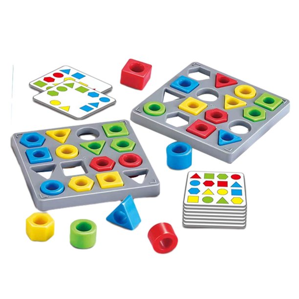 Shape Matching Game Interactive Battle Game Color Learning Board Game ...