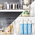thumbnail image 4 of BINO | Plastic Organizer Bins, Small | THE SOHO COLLECTION | Multi-Use Organizer Bins | Pantry Organizer & Freezer Organizer Bins | Plastic Storage Containers | Bins for Home & Kitchen Org, 4 of 8