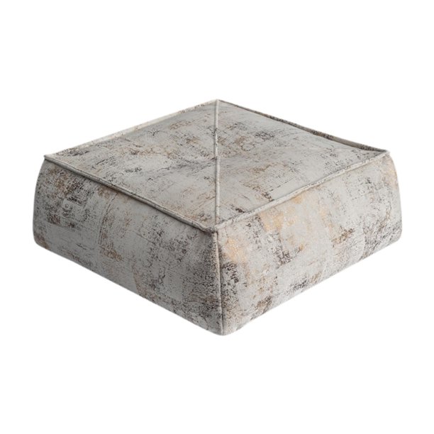 Cojín de suelo para silla, cojín grueso para futón, cojín decorativo nórdico, cojín para asiento, cojín de suelo para sala de estar, tatami, sofá de yoga Gris claro