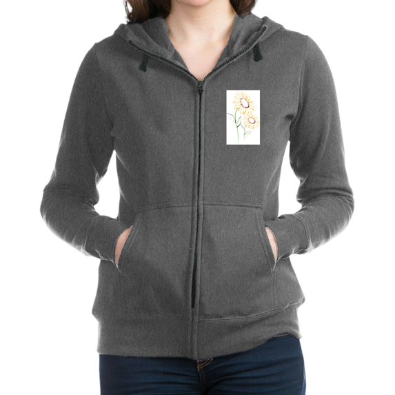 CafePress - Sunflowers2 67 - Women's Zip Hoodie