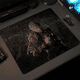 thumbnail image 3 of Alfombrilla de ratón para videojuegos Black Myth Wukong, pequeña, con borde de bloqueo, para gamers, para escritorio de ordenador, rectangular, de goma antideslizante, 3 of 5