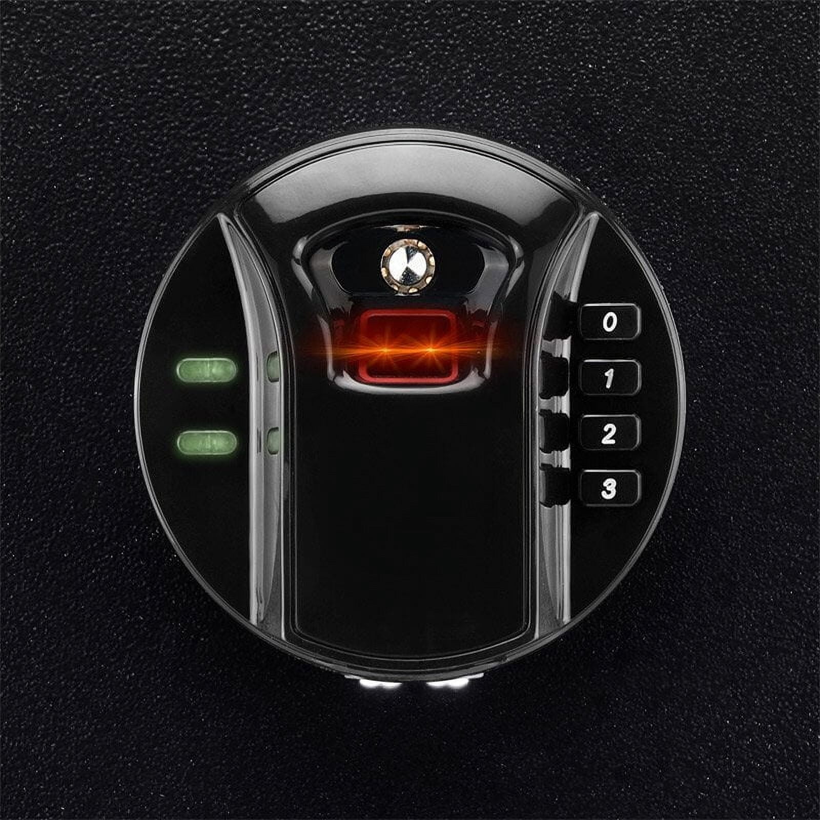 Barska Steel HQ200 Biometric Digital Keypad Safe Biometric Fingerprint Scanner, AX12840