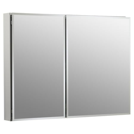 Kohler Double Door Aluminum Cabinet with Mirrored Doors