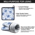 thumbnail image 6 of Pioneer Flower Kitchen Oven Mitt and Pot Holder Sets 2 Pcs for Baking, Cooking and Grilling, Heat Resistant Up To 392 °F, 6 of 6